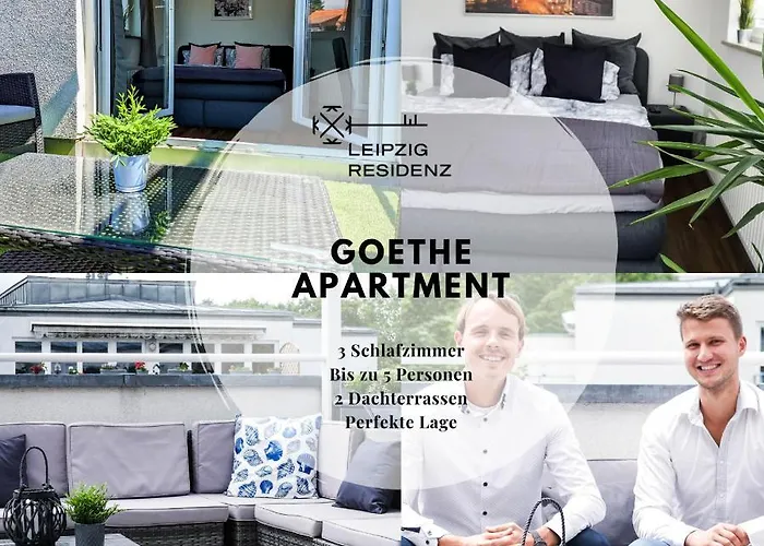 Leipzig Residenz Goethe Apartment Mit 2 Dachterrassen